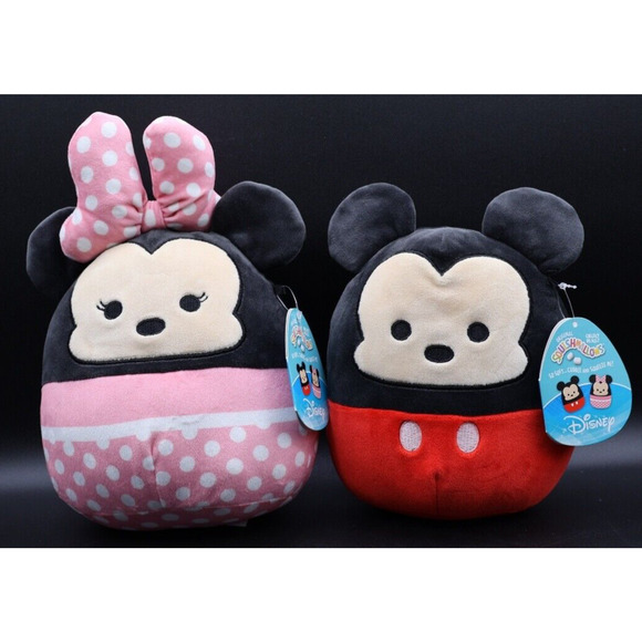 Kellytoy Other - Squishmallow MICKEY and MINNIE Kellytoy plush New with tag DISNEY stuffed 8”